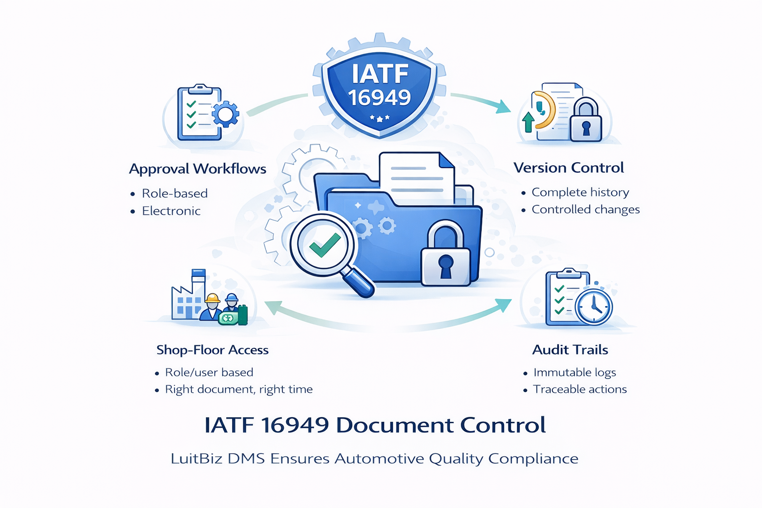 IATF 16949 Document Control with LuitBiz DMS